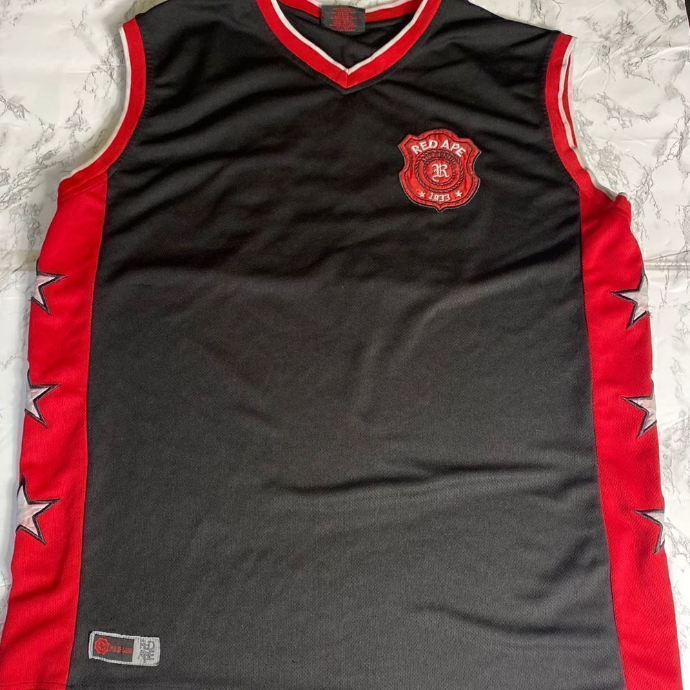 Red Ape Black/Red Tank Jersey
